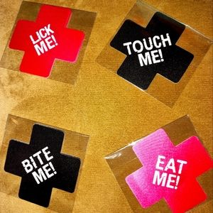 Sweet of 4 Nipple Pasties! (ADD ON to an order)